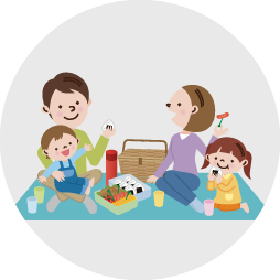 遠足イラスト